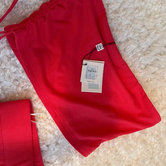 ByEgreis Belize Pants & Top Set Red NWT - Picture 4 of 7